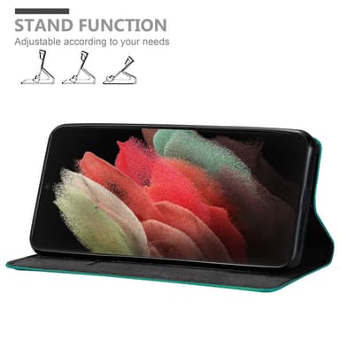 Samsung Galaxy S22 ULTRA Skal Fodral Case (Turkos)