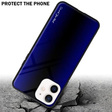 iPhone 12 MINI Skal Fodral Case (Lila)