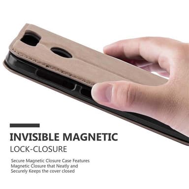 ZTE Blade V8 MINI Skal Fodral Case (Brun)