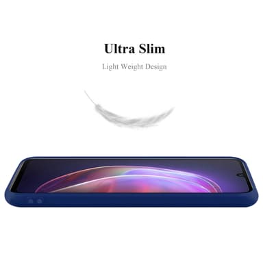 Skal Vivo V21 4G / 5G Fodral Case (Blå)