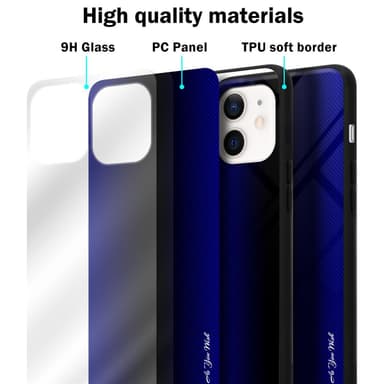 iPhone 12 MINI Skal Fodral Case (Lila)