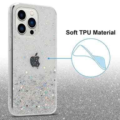 iPhone 14 PRO Skal Fodral Case (Transparent)