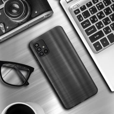 Samsung Galaxy A71 4G Skal Fodral Case (Svwart)