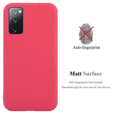 Skal Samsung Galaxy S20 FE Fodral Case (Röd)