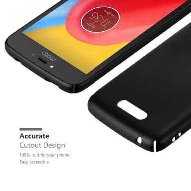 Motorola MOTO C Skal Fodral Case (Svart)
