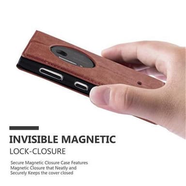 Nokia Lumia 1020 Skal Fodral Case (Brun)