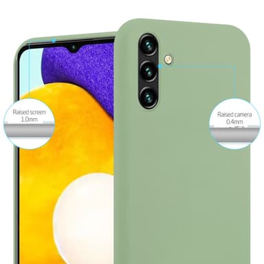 Skal Samsung Galaxy A13 5G Fodral Case (Grön)