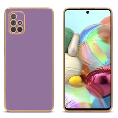 Samsung Galaxy A51 4G / M40s Skal Fodral Case (Lila)