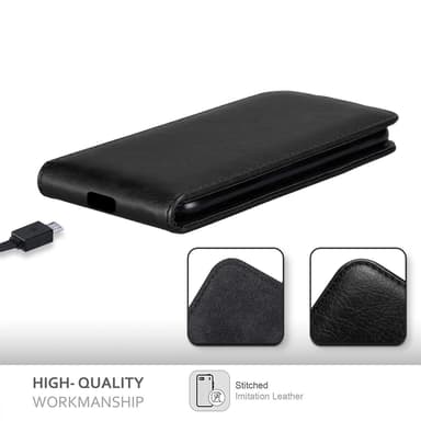 Samsung Galaxy NOTE 10 PLUS Flipfodral Skal (Svart)