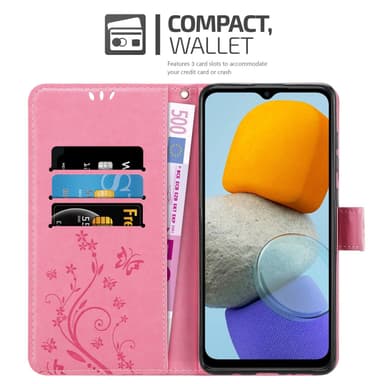 Samsung Galaxy M23 5G Plånboksfodral Skal (Rosa)