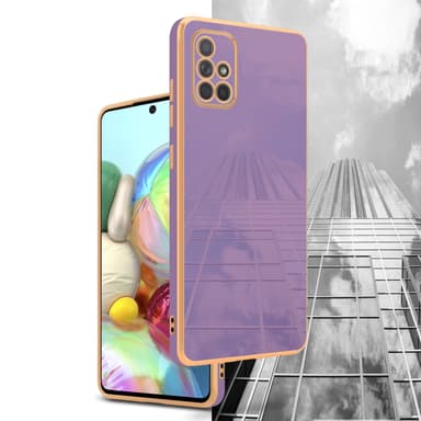 Samsung Galaxy A51 4G / M40s Skal Fodral Case (Lila)