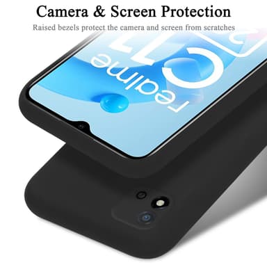 Realme C11 2021 Skal Fodral Case (Svart)