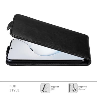 Samsung Galaxy NOTE 10 PLUS Flipfodral Skal (Svart)