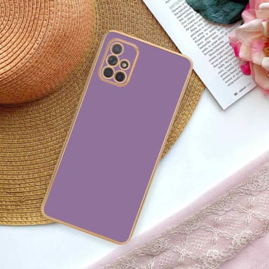 Samsung Galaxy A51 4G / M40s Skal Fodral Case (Lila)