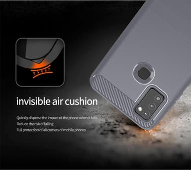 Samsung Galaxy M51 Skal Fodral Case (Grå)