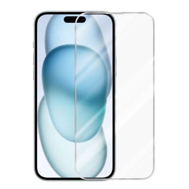 iPhone 15 PLUS Skyddsglas Skyddsfilm Skärmskydd