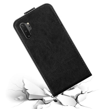 Samsung Galaxy NOTE 10 PLUS Flipfodral Skal (Svart)