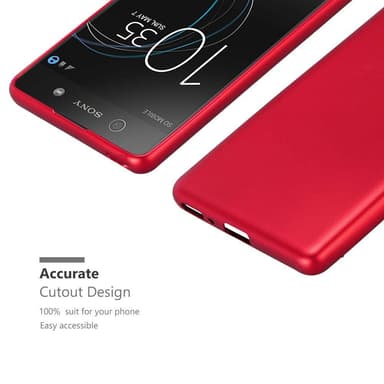 Skal Sony Xperia XA Fodral Case (Röd)