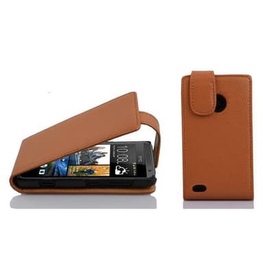 HTC Desire 300 Flipfodral Skal (Brun)