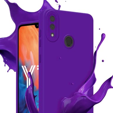 Huawei Y7 2019 / Y7 PRIME 2019 Skal Fodral Case (Lila)