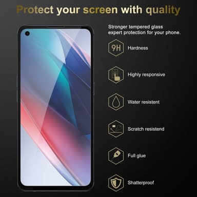 Oppo FIND X3 LITE Skyddsglas Skyddsfilm Skärmskydd