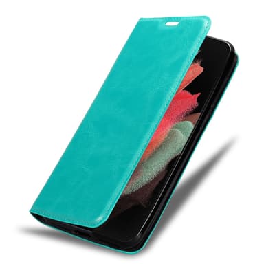 Samsung Galaxy S22 ULTRA Skal Fodral Case (Turkos)