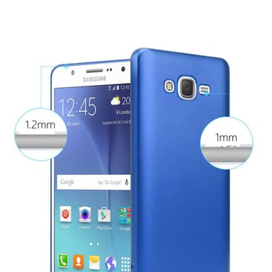 Skal Samsung Galaxy J7 2015 Fodral Case (Blå)