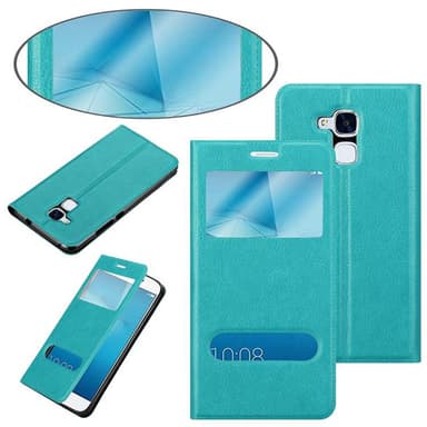 Honor 5C Plånboksfodral Skal (Turkos)