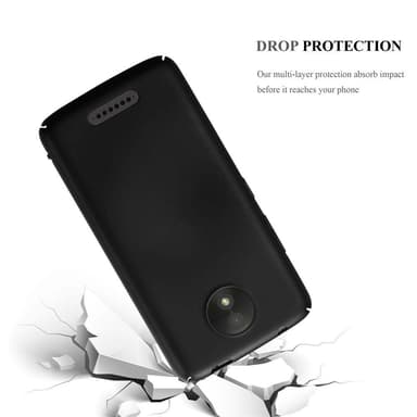 Motorola MOTO C Skal Fodral Case (Svart)