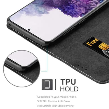 Samsung Galaxy S20 PLUS Skal Fodral Case (Svart)