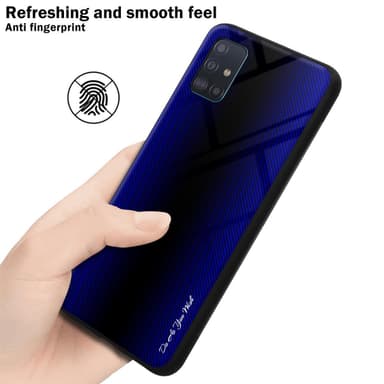Samsung Galaxy A51 4G / M40s Skal Fodral Case (Lila)