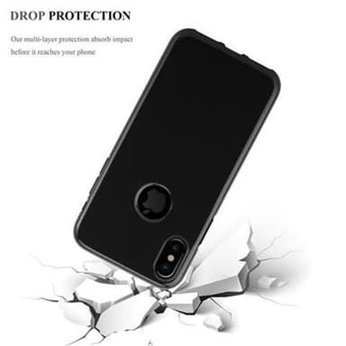 iPhone X / XS Skal Fodral Case (Svart)