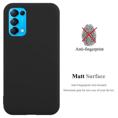 Skal Oppo FIND X3 LITE Fodral Case (Svart)