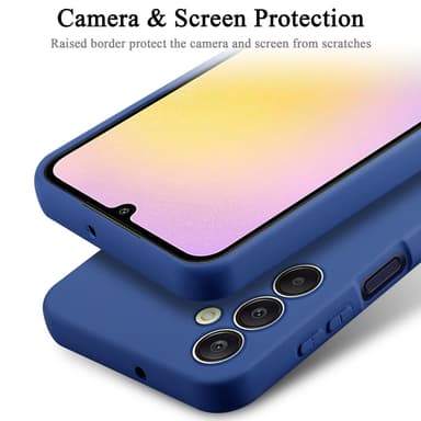 Samsung Galaxy A25 Skal Fodral Case (Blå)