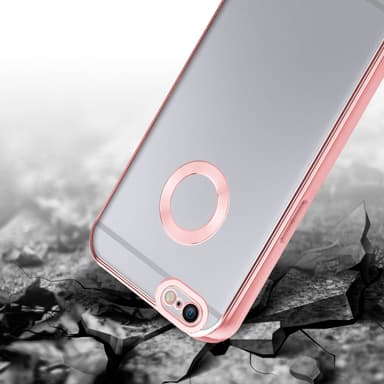 iPhone 6 / 6S Skal Fodral Case (Transparent)