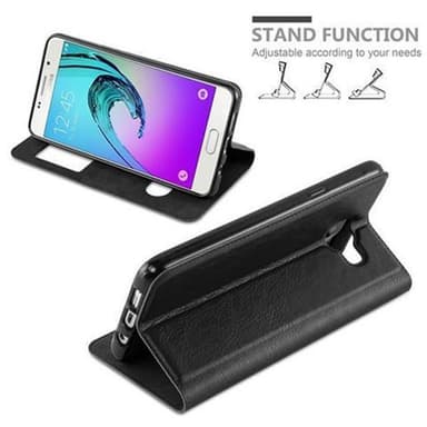 Samsung Galaxy A3 2016 Plånboksfodral Skal (Svart)