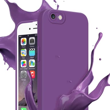 iPhone 6 PLUS / 6S PLUS Skal Fodral Case (Lila)
