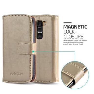 LG G2 MINI Plånboksfodral Skal (Brun)