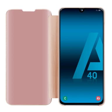 Samsung Galaxy A40 Plånboksfodral Skal (Rosa)