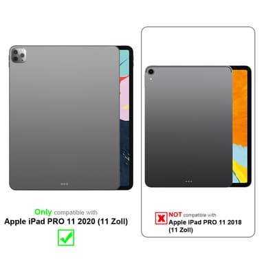 iPad PRO 11 2020 (11 tum) Skal Fodral Case (Svart)