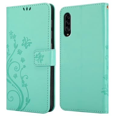 Samsung Galaxy A90 5G Plånboksfodral Skal (Turkos)