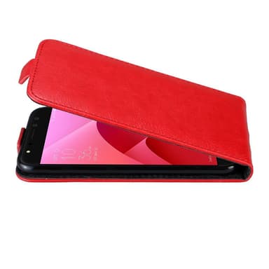 Asus ZenFone 4 Selfie PRO Flipfodral Skal (Röd)