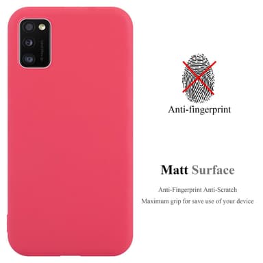 Skal Samsung Galaxy A41 Fodral Case (Röd)