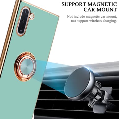 Samsung Galaxy NOTE 10 Skal Fodral Case (Turkos)