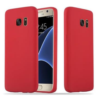 Skal Samsung Galaxy S7 Fodral Case (Röd)