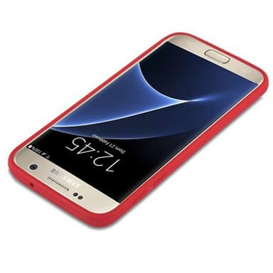 Skal Samsung Galaxy S7 Fodral Case (Röd)