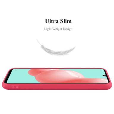Skal Samsung Galaxy A41 Fodral Case (Röd)