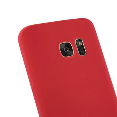 Skal Samsung Galaxy S7 Fodral Case (Röd)