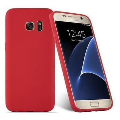Skal Samsung Galaxy S7 Fodral Case (Röd)