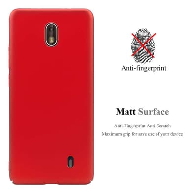 Nokia 1 2018 Skal Fodral Case (Röd)